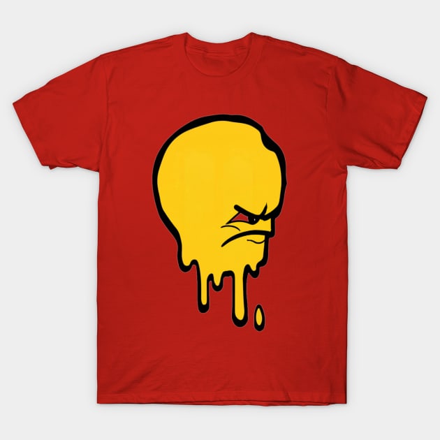 Frown Face Trippy T-Shirt by YungBick